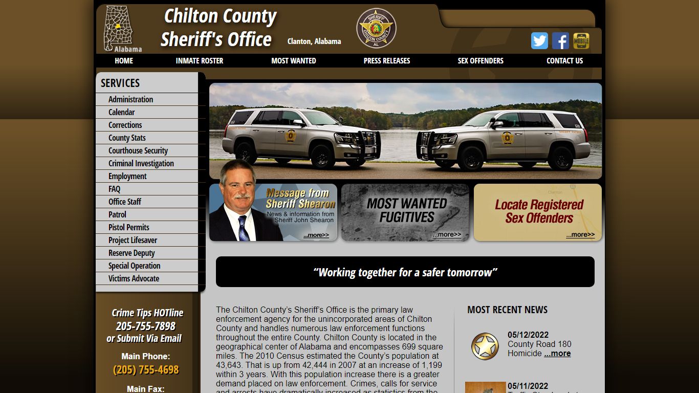 Inmate Listing - Chilton County Sheriff's Office